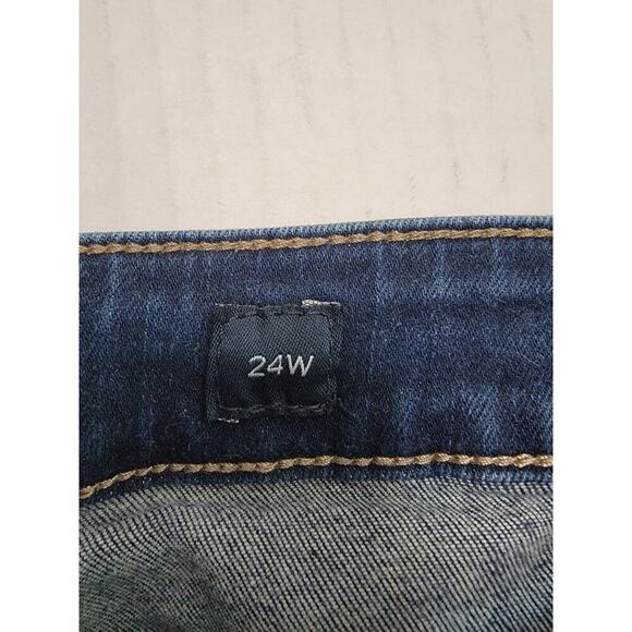 Lucky Brand Jeans Womens Plus 24W Emma Leggings Dark Was Stretch High Rise - Picture 5 of 12